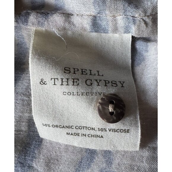 Spell and the Gypsy Collective Women's Sz XS Banksia Shirt Dress Animale Print - Picture 6 of 8